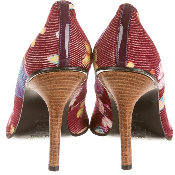 D&G by Dolce&Gabbana Burgundy corduroy butterfly - Picture 3 of 8